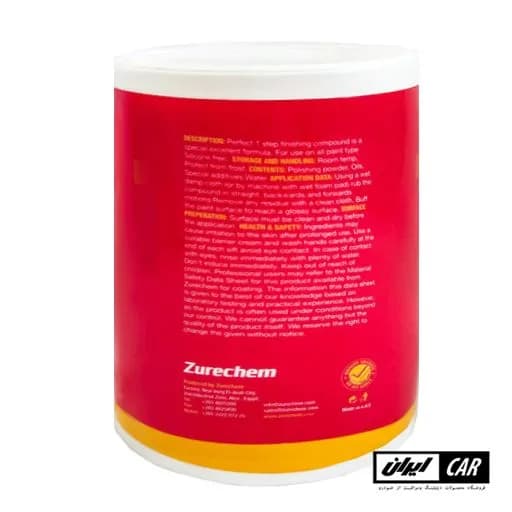 پولیش تک مرحله بدنه خودرو زور مدل ZUR 1 STEP Perfect Finish Compound — تصویر ۵