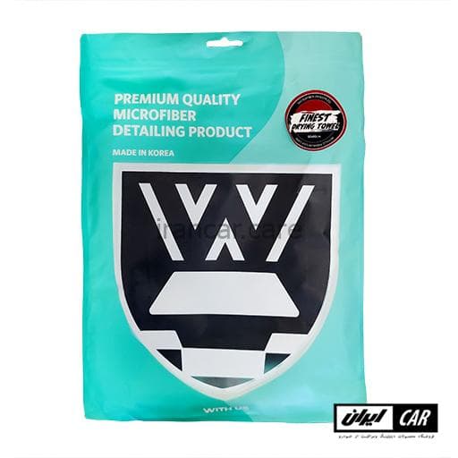 حوله حرفه ای مخصوص خشک کردن بدنه خودرو 63*90 مدل Withus Deluxe Drying Towel 600gsm — تصویر ۲