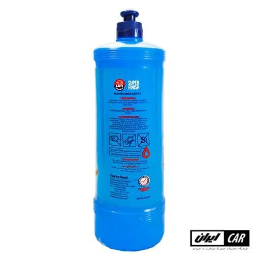 پولیش مایع نرم بدنه خودرو زور مدل ZUR Super Finish 1000ML — تصویر ۳