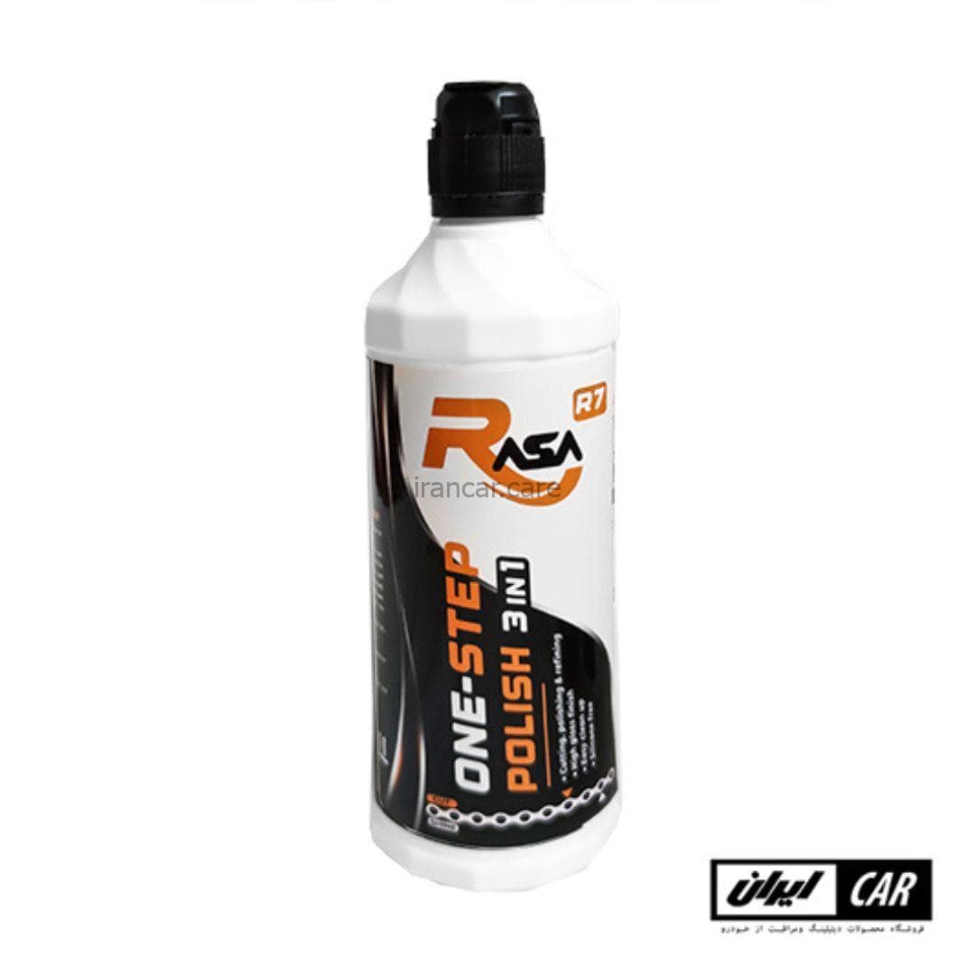 کارتن 12 عددی پولیش تک مرحله ای بدنه خودرو راسا مدل Rasa One Step Polish 500ML — تصویر ۳