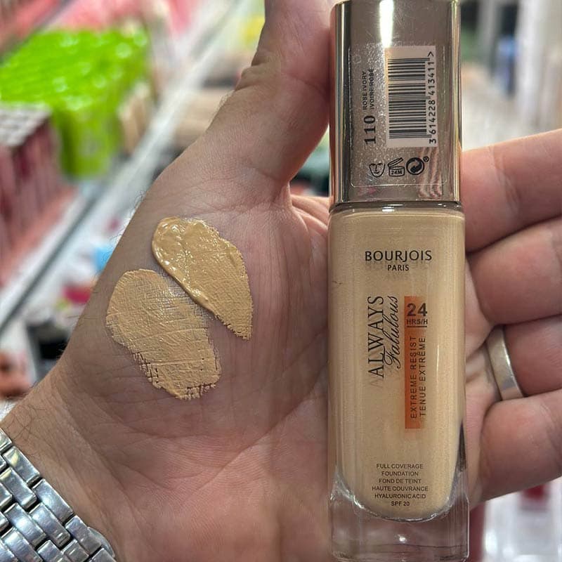 کرم پودر بورژوا Bourjois مدل Always Fabulous — تصویر ۶