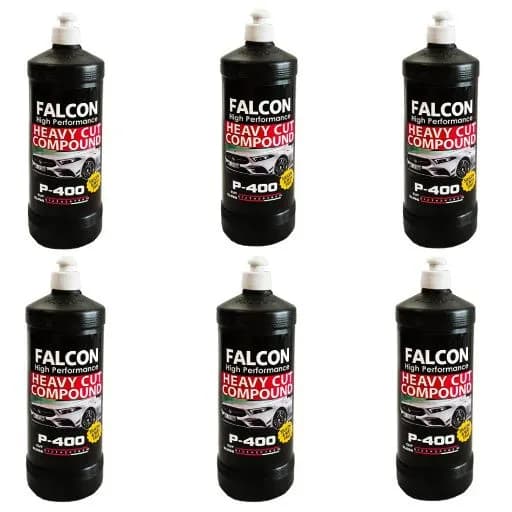 کارتن 6 عددی پولیش زبر لایه بردار بدنه خودرو فالکون مدل Falcon P400 Polish Pack of 6 — تصویر ۲