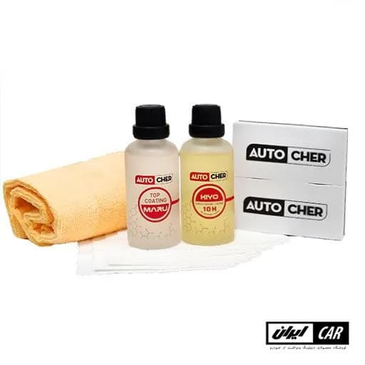 سرامیک بدنه خودرو 2 قلو اتوچر مدل AutoCher 10H Nano Ceramic Coating — تصویر ۴