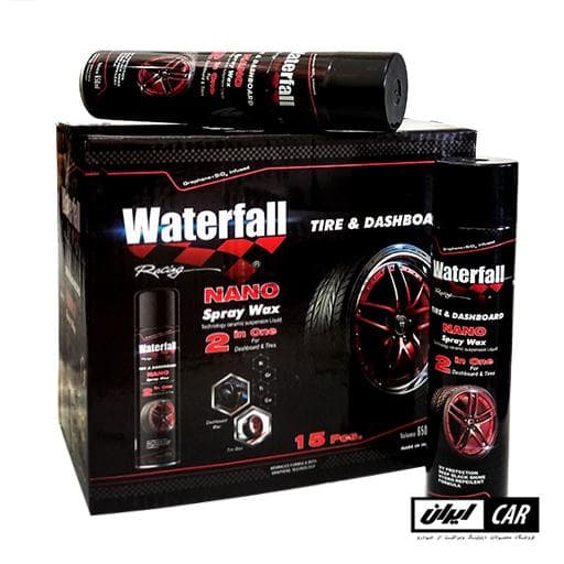 اسپری واکس لاستیک نانو واترفال مدل Waterfall Nano Tire Wax Spray — تصویر ۳