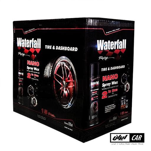 اسپری واکس لاستیک نانو واترفال مدل Waterfall Nano Tire Wax Spray — تصویر ۴