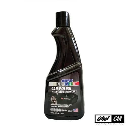 پولیش رنگ مشکی بدنه خودرو آبرو مدل ABRO Black Car Polish — تصویر ۷