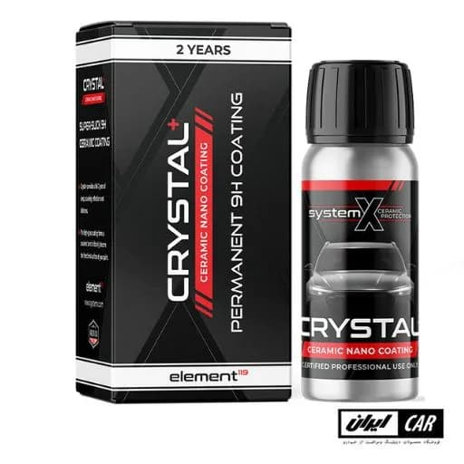 نانو سرامیک بدنه خودرو سیستم ایکس کریستال پلاس مدل System X Crystal Plus Ceramic Coating