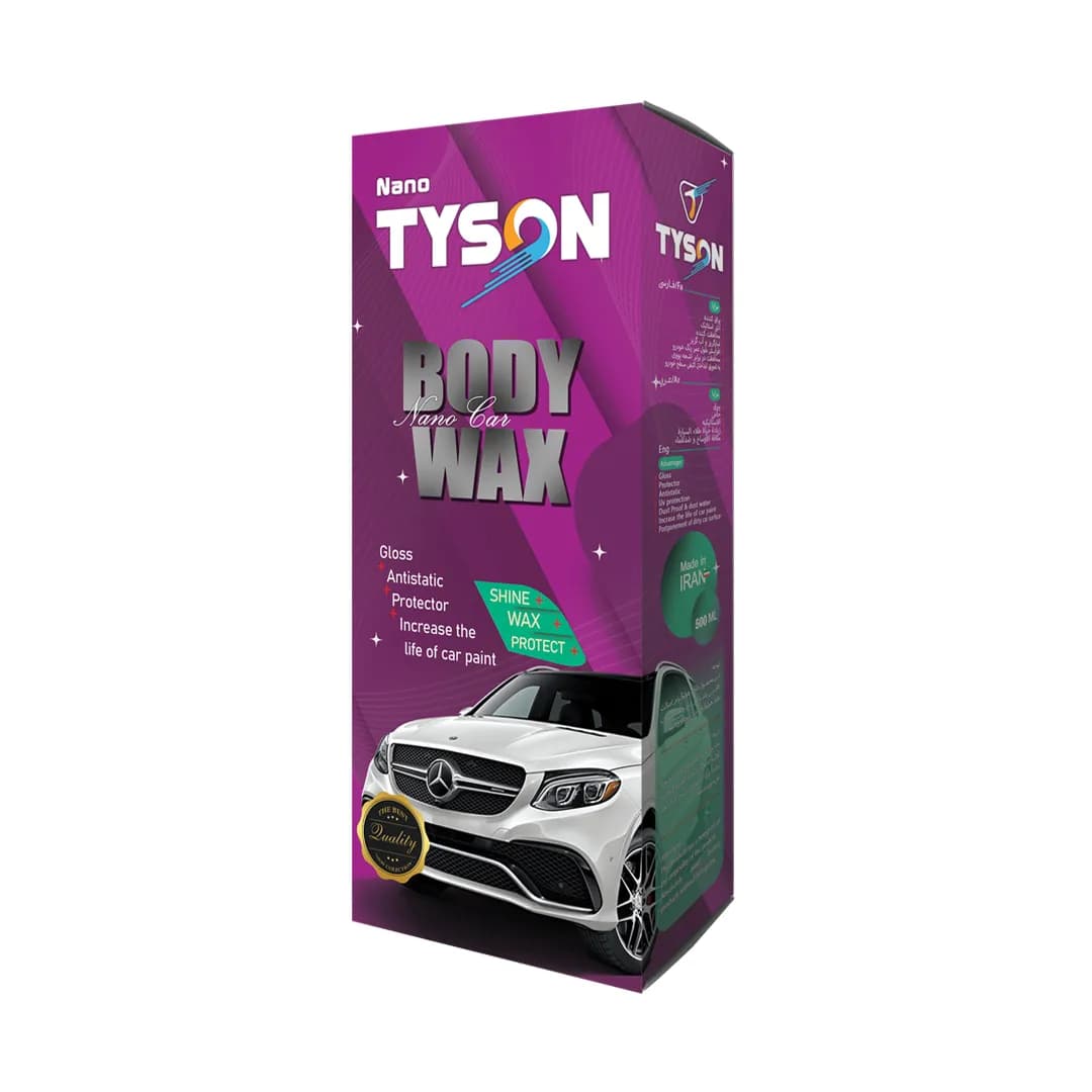 اسپری واکس رنگ بدنه خودرو تایسون مدل Tyson Spray Body Wax Car — تصویر ۴