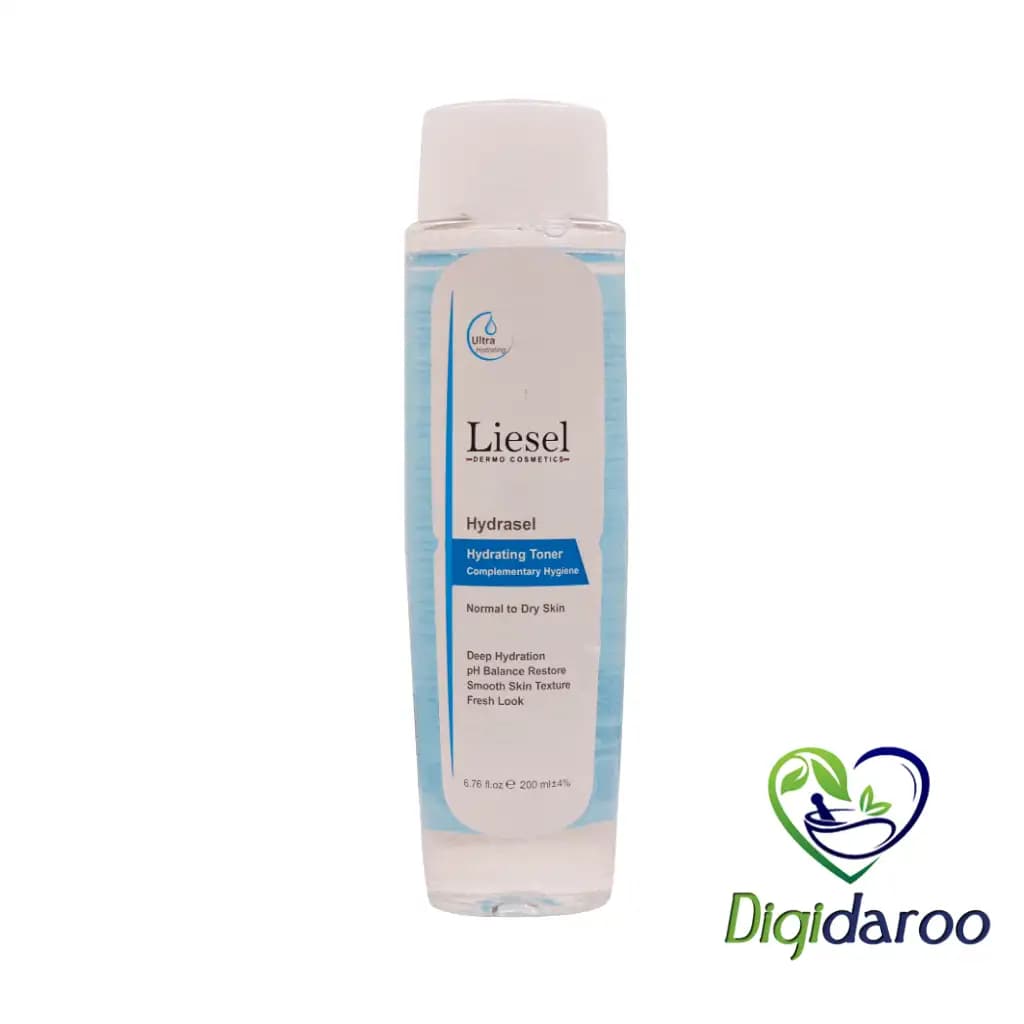 تونر پوست خشک هیدراسل (Hydrasel) لایسل مناسب 200 میلی لیتری