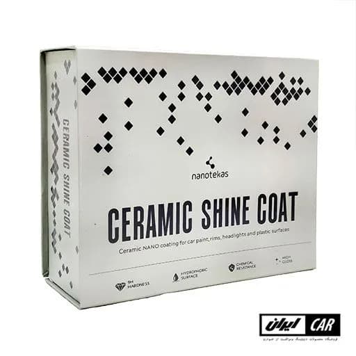 نانو سرامیک بدنه خودرو شاین کت نانو تکاس مدل Nanotekas Ceramic Shine Coat 50ML — تصویر ۳