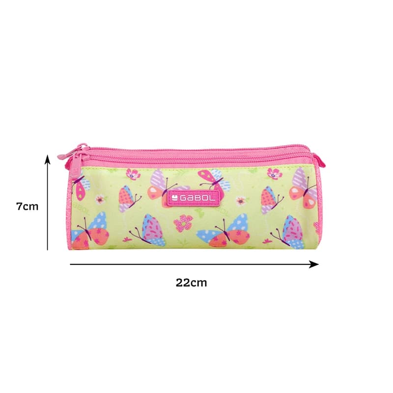 جامدادی سه زیپ دخترانه گابل اسپانیا مدل Bouquet — تصویر ۷