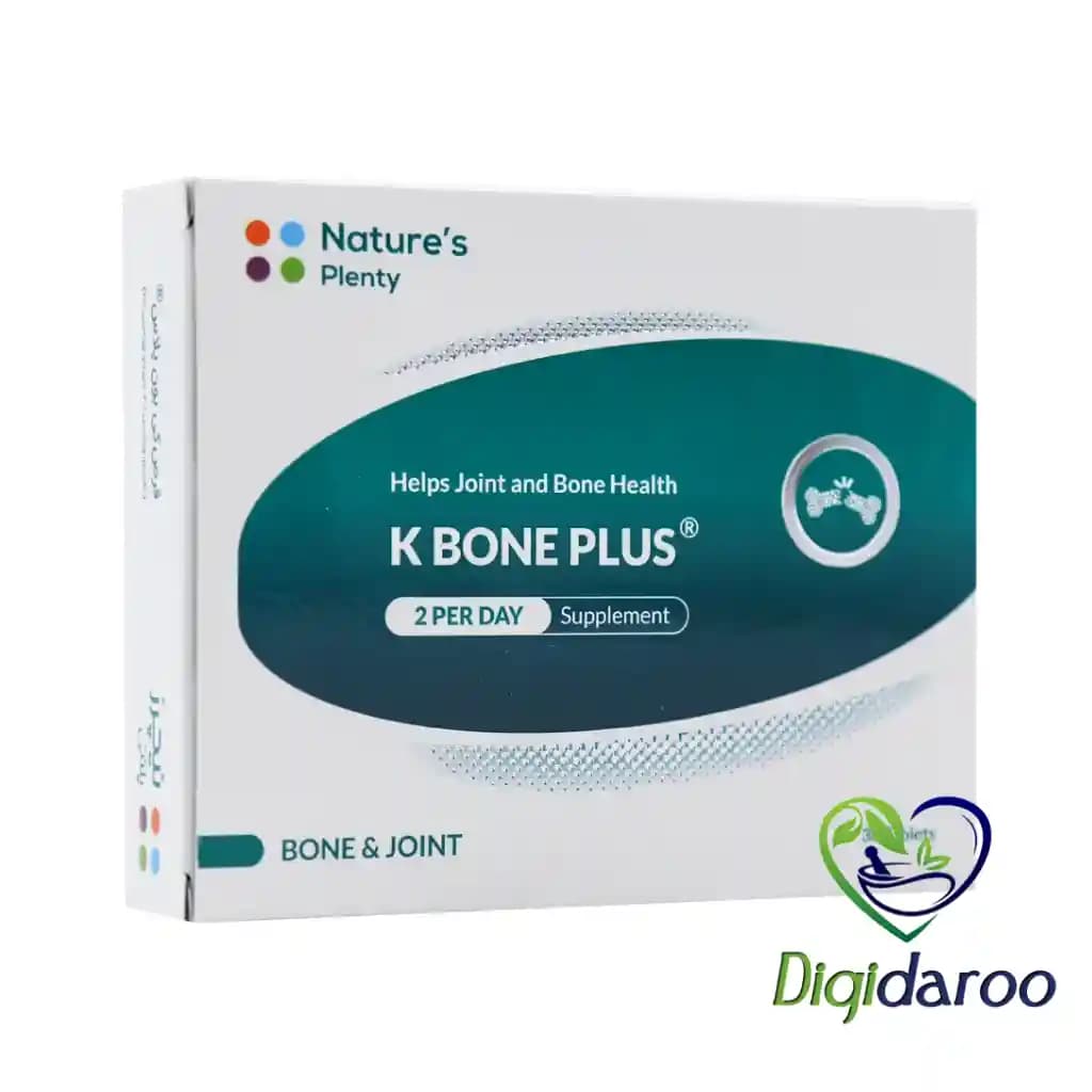 قرص کی بون پلاس (K Bone Plus) نیچرز پلنتی 30 عددی (ورقی)