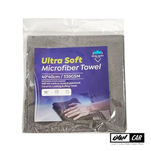دستمال میکروفایبر مخصوص اجرا سرامیک مدل ROYAL DETAIL Multi Detailing Towel — تصویر ۶