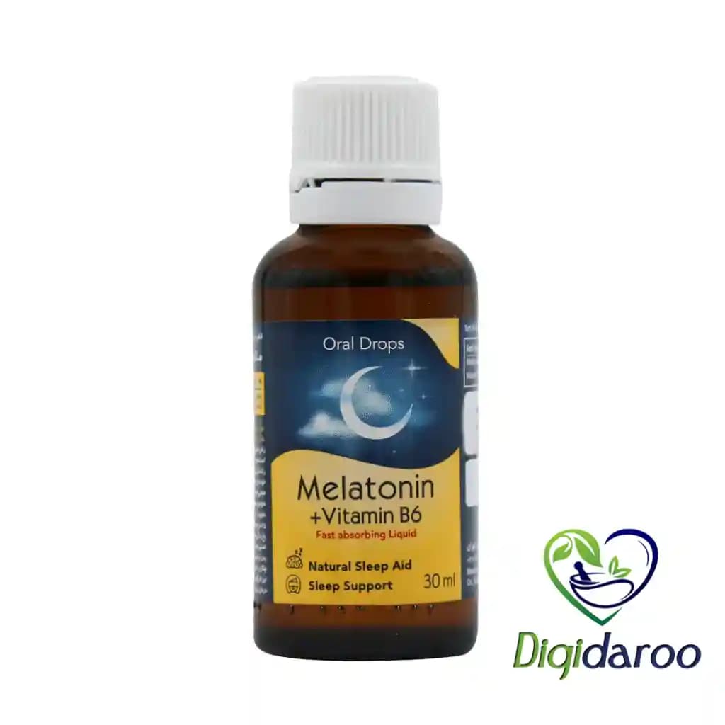 قطره ملداکس (Meledax) ملاتونین و ویتامین B6 خوارزمی 30 میلی لیتری — تصویر ۹