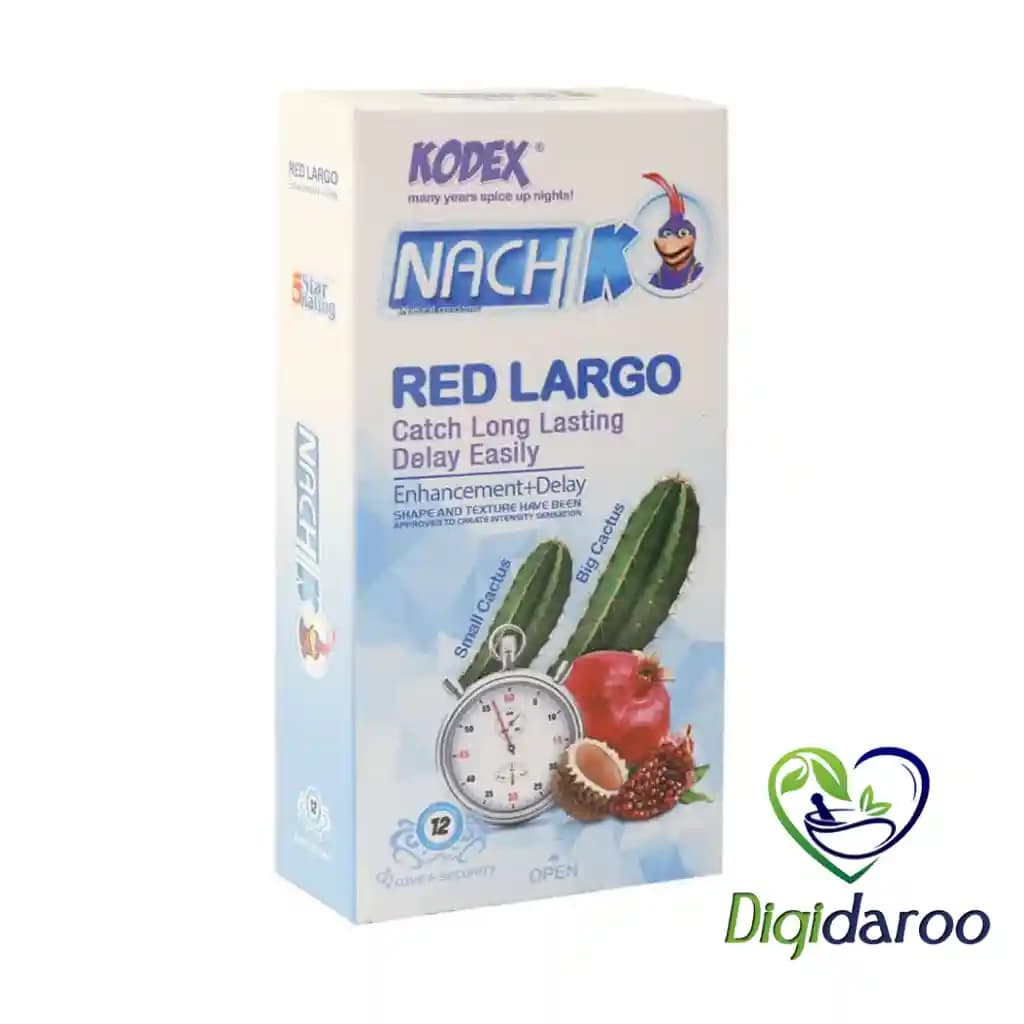 کاندوم رد لارگو Red Largo ناچ کدکس 12 عددی