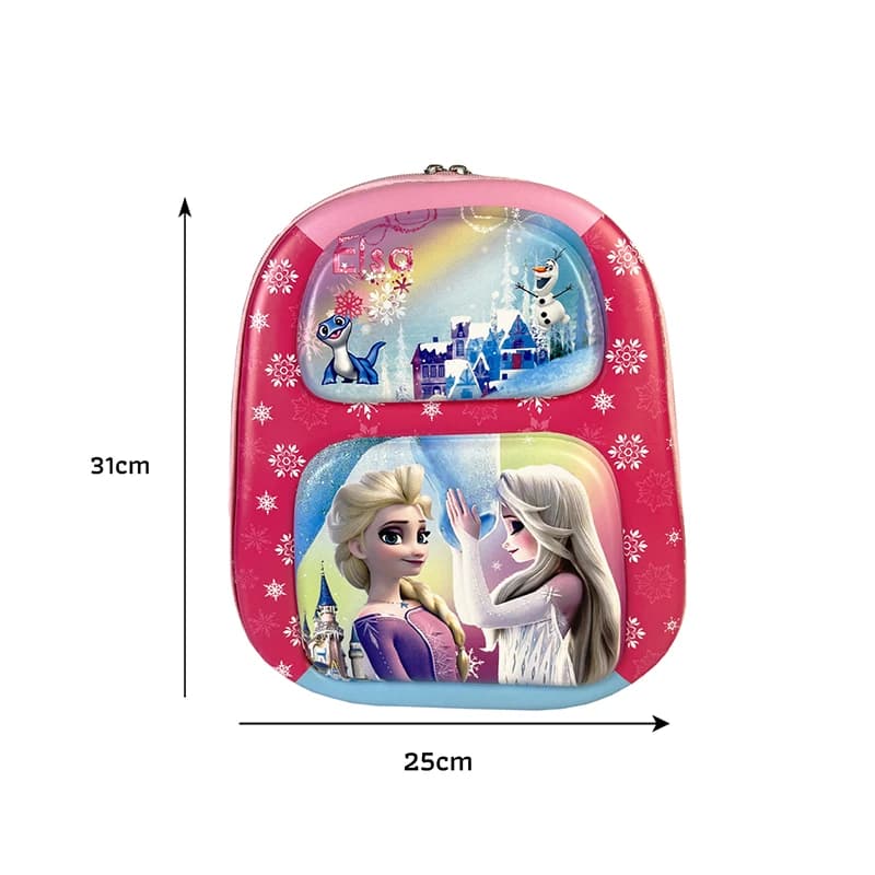 کوله پشتی مهدکودکی طرح برجسته مدل Frozen 12 — تصویر ۲