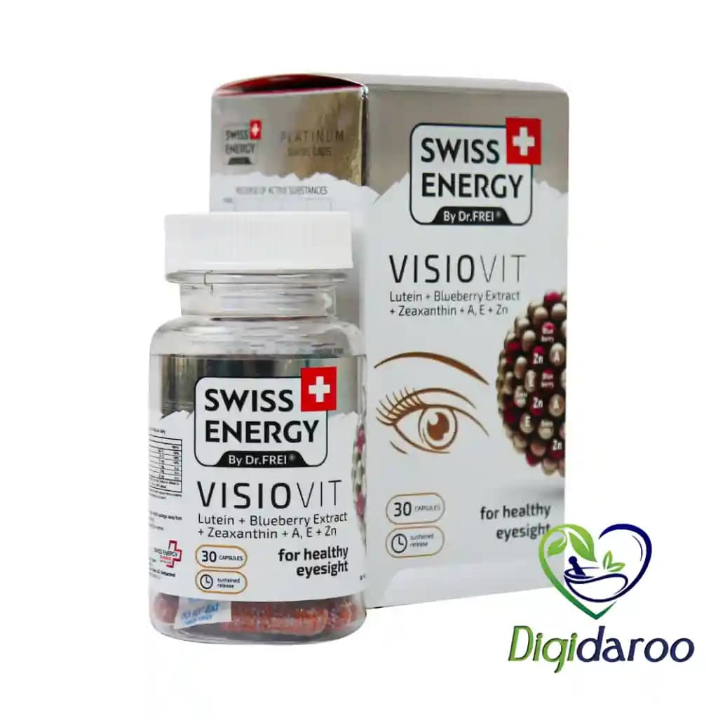 کپسول ویژیوویت (Visiovit) سوییس انرژی 30 عددی — تصویر ۲