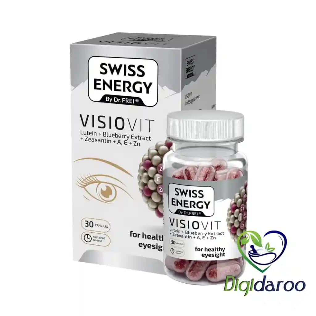 کپسول ویژیوویت (Visiovit) سوییس انرژی 30 عددی — تصویر ۳