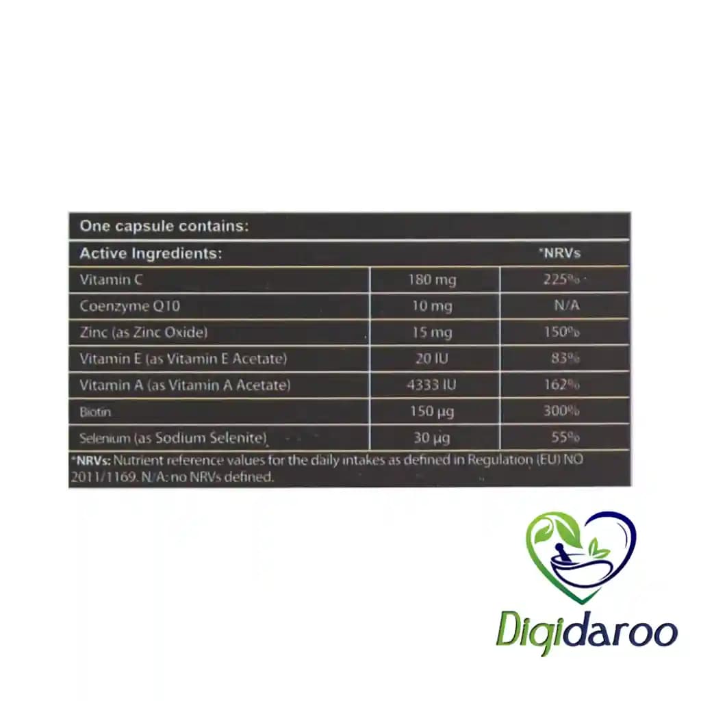 کپسول هیر نیل و اسکین سوییس انرژی 30 عددی — تصویر ۶