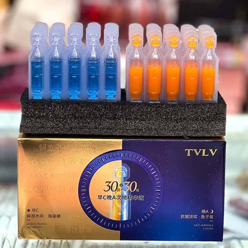 پک 60 عددی ویال خاویار و طلا TVLV — تصویر ۸