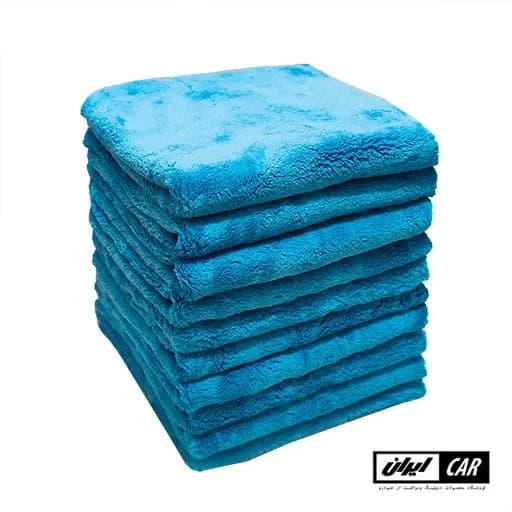 بسته 10 عددی حوله دستمال میکروفایبر بدون لبه نانو سرامیک رویال دیتیل مدل Royal Detal Multi Towel Pack of 10 — تصویر ۲