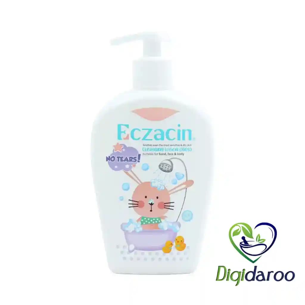 لوسیون شوینده کودک صورت و بدن اگزاسین 400 میلی لیتری — تصویر ۵