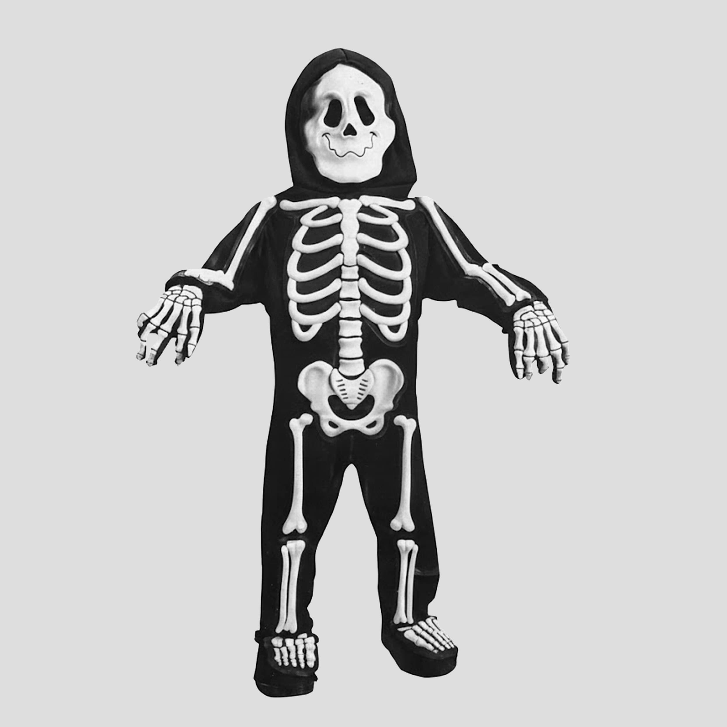 کاستوم هالووینی بچگانه مدل Skeleton Bones کد 404H0107