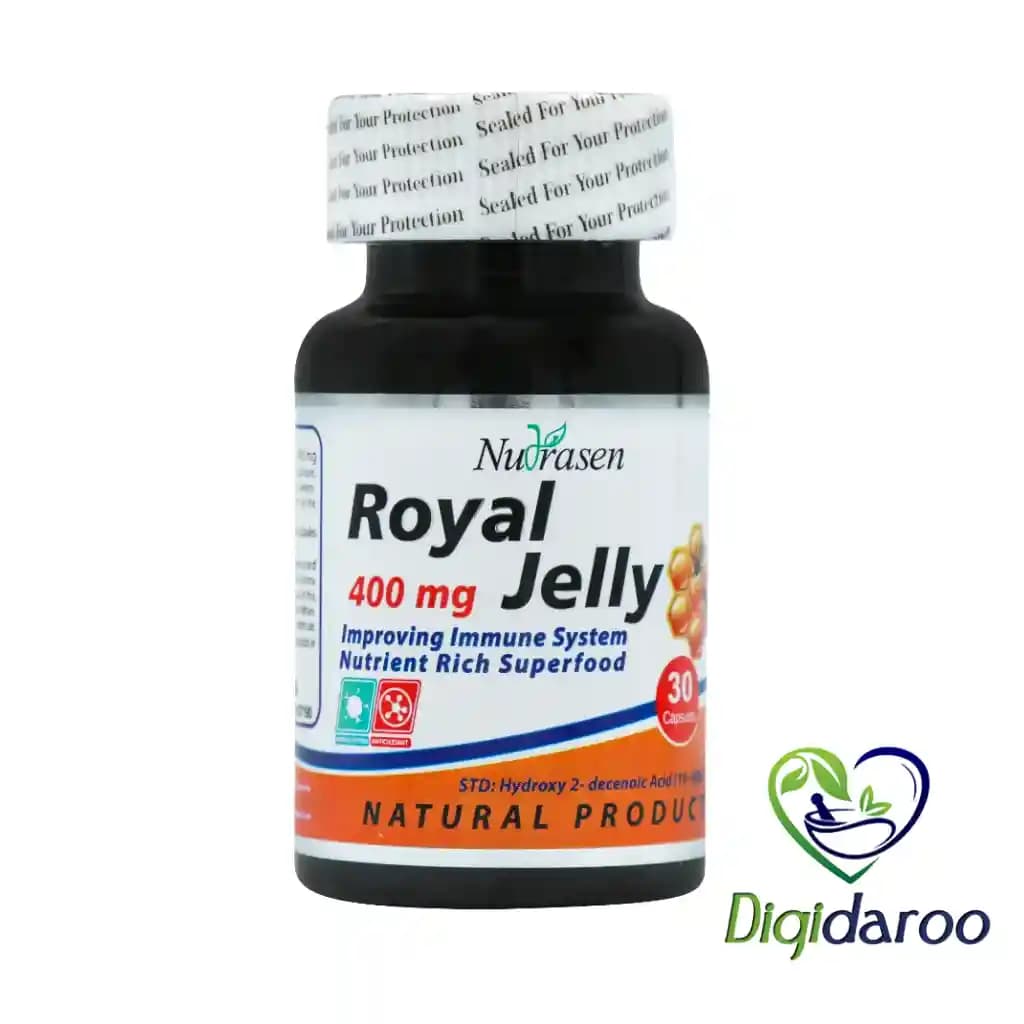 کپسول رویال ژلی 400 میلی گرم نوتراسن فارما 30 عددی — تصویر ۲