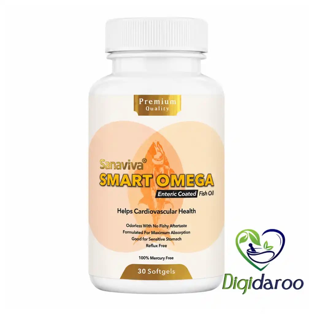 سافت ژل اسمارت امگا (Smart Omega) ساناویوا 30 عددی (قوطی) — تصویر ۲