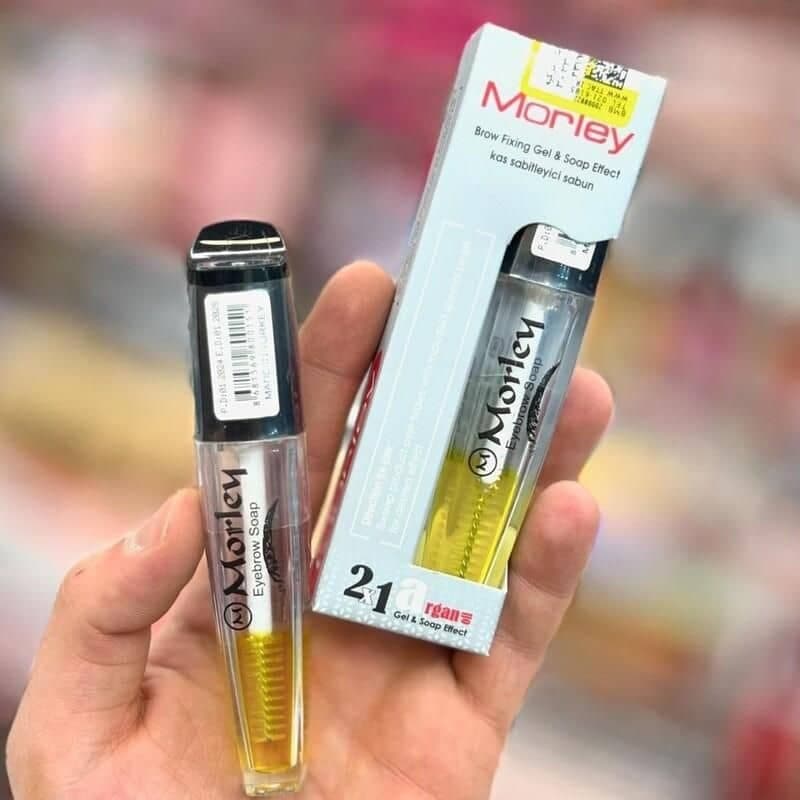 میکس صابون و ژل ابرو دو فاز آرگان دار 1در2 مورلی MORLEY ترکیه — تصویر ۷