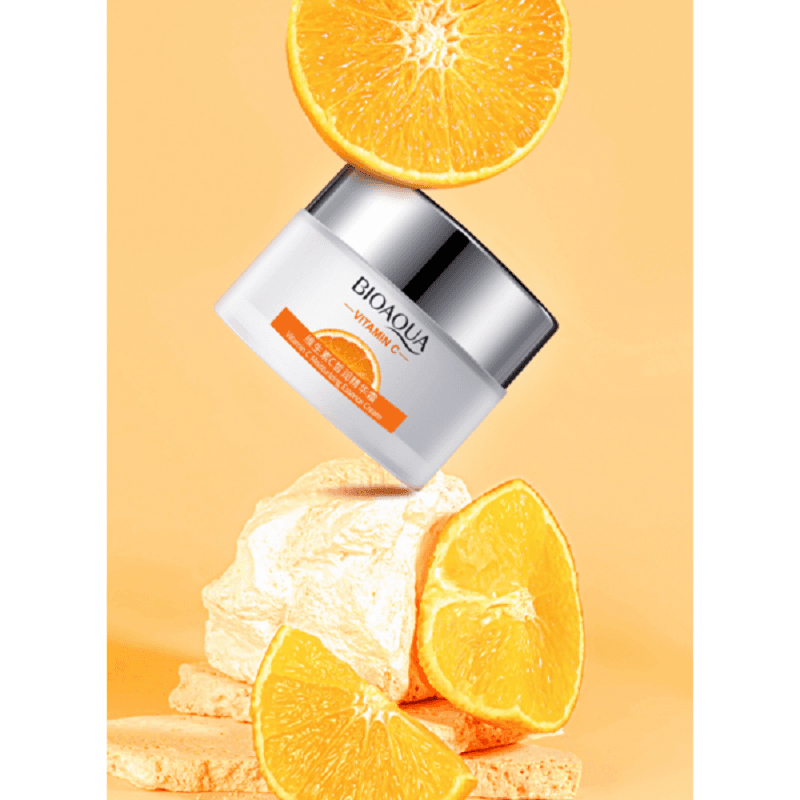 کرم مرطوب کننده بایو آکوا BIOAQUA مدل Vitamin C حجم 50 گرم — تصویر ۵