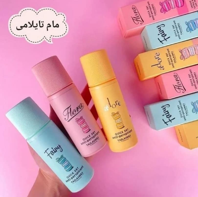 رول ضد تعریق تایلامی TAILAIMEI مدل ماکارون حجم 75ml — تصویر ۵