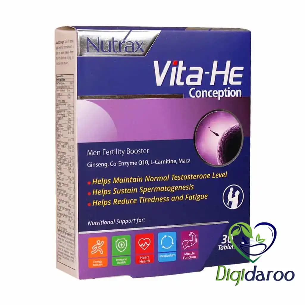 قرص ویتا هی کانسپشن (VitaHe Conception) نوتراکس 30 عددی