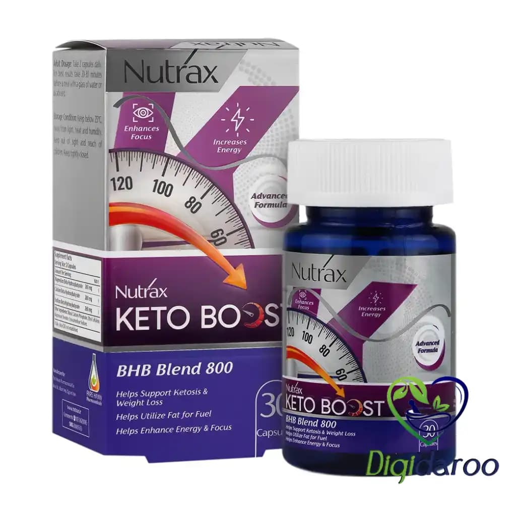 کپسول کتو بوست (Keto Boost) نوتراکس 30 عددی — تصویر ۲