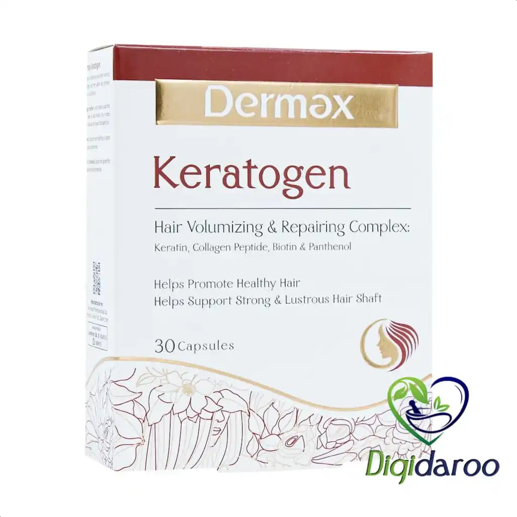 کپسول کراتوژن (Keratogen) درمکس 30 عددی