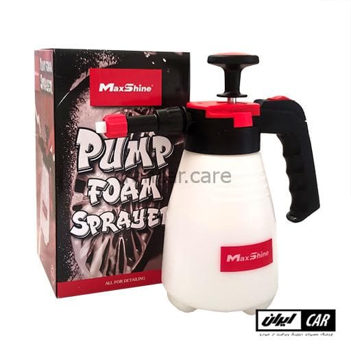 گان کف پاش دستی کارواش مکس شاین مدل Maxshine Pump Foam Sprayer