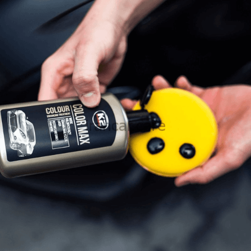 پولیش واکس رنگ مشکی مدل K2 COLOR MAX 500 ML BLACK — تصویر ۴