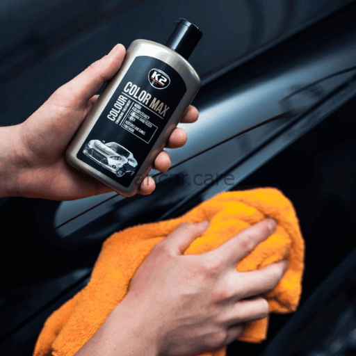 پولیش واکس رنگ مشکی مدل K2 COLOR MAX 500 ML BLACK — تصویر ۶