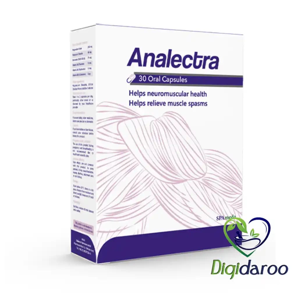 کپسول آنالکترا (Analectra) سلامت پرمون امین 30 عددی — تصویر ۴