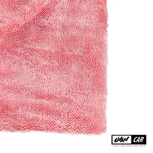 حوله میکروفایبر مگنتی مخصوص خشک کردن بدنه خودرو 65*80 مدل Royal Detal Super Towel Pink — تصویر ۹