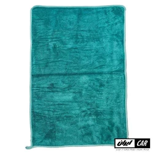حوله میکروفایبر مگنتی مخصوص خشک کردن بدنه خودرو 65*80 مدل Royal Detal Super Towel Green — تصویر ۳