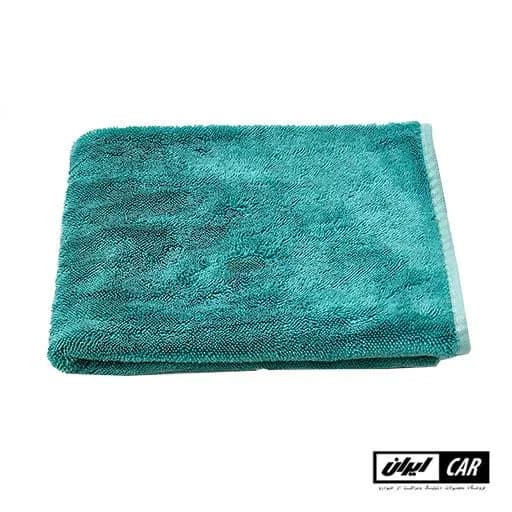 حوله میکروفایبر مگنتی مخصوص خشک کردن بدنه خودرو 65*80 مدل Royal Detal Super Towel Green — تصویر ۴
