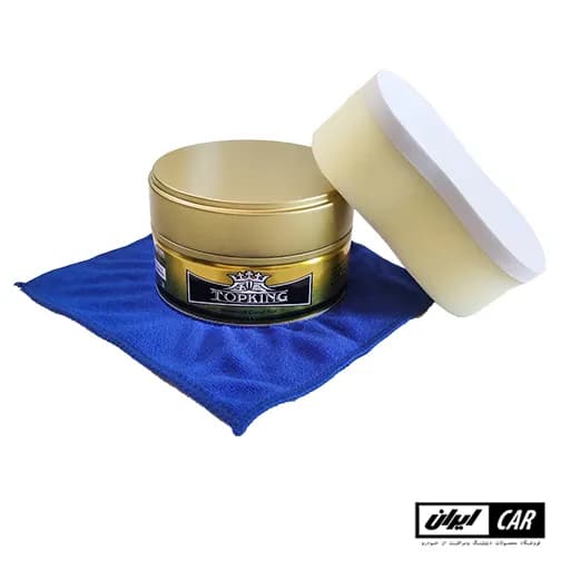 کیت واکس نانو سرامیک بدنه خودرو تاپ کینگ مدل Top King Ceramic Coating Wax — تصویر ۶