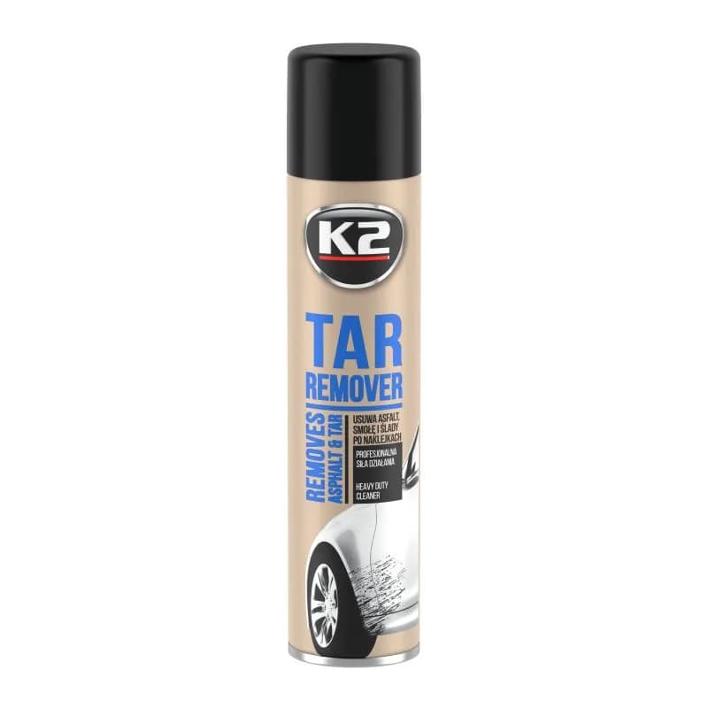 اسپری پاک کننده قیر و چسب بدنه خودرو مدل K2 TAR REMOVER 300 ML — تصویر ۲