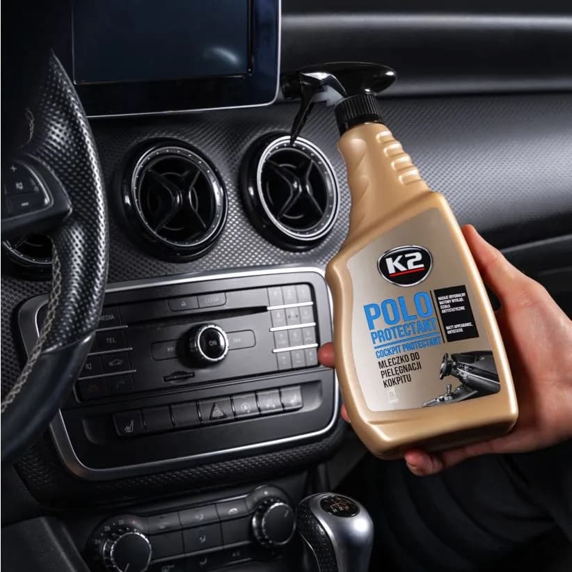 اسپری واکس محافظ و تمیز کننده داشبورد مدل K2 POLO PROTECTANT — تصویر ۳