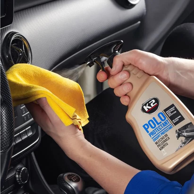 اسپری واکس محافظ و تمیز کننده داشبورد مدل K2 POLO PROTECTANT — تصویر ۵