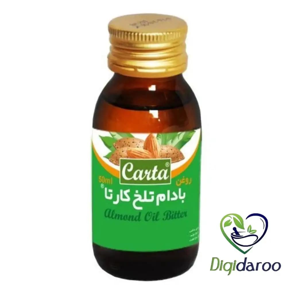 روغن بادام تلخ کارتا کیمیا گستر توس 50 میلی لیتری — تصویر ۲
