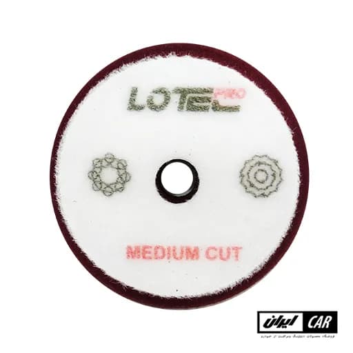 پد پولیش اوربیتال متوسط لوتک پرو Lotec Pro Orbital Medium Cut Pad 75mm