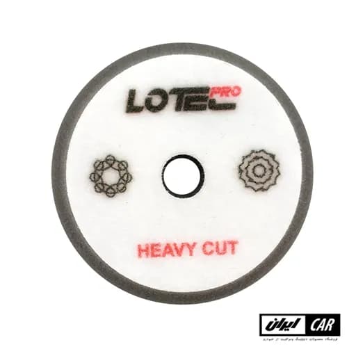 پد پولیش اوربیتال زبر لوتک پرو Lotec Pro Orbital Heavy Cut Pad 150mm — تصویر ۵