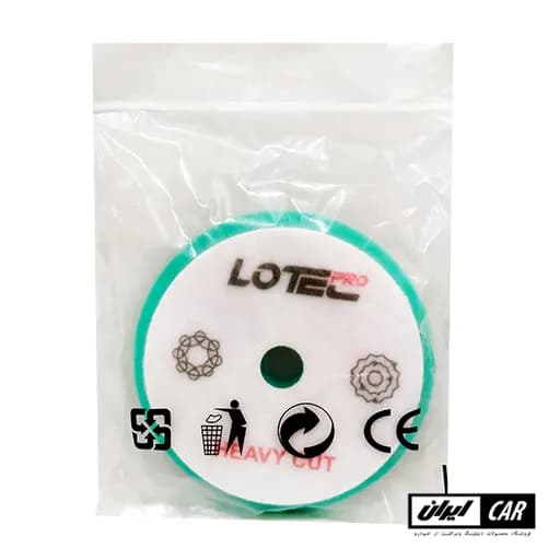 پد پولیش اوربیتال زبر لوتک پرو Lotec Pro Orbital Coarse Polishing Pad 125mm — تصویر ۹